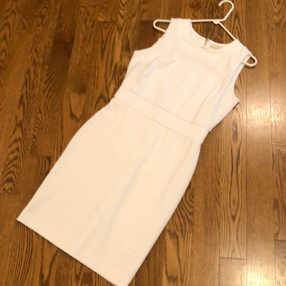 Banana Republic White Sleeveless Dress.  6